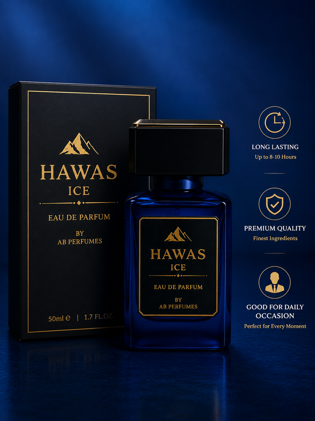HAWAS ICE Eau De Parfum – 50ml
