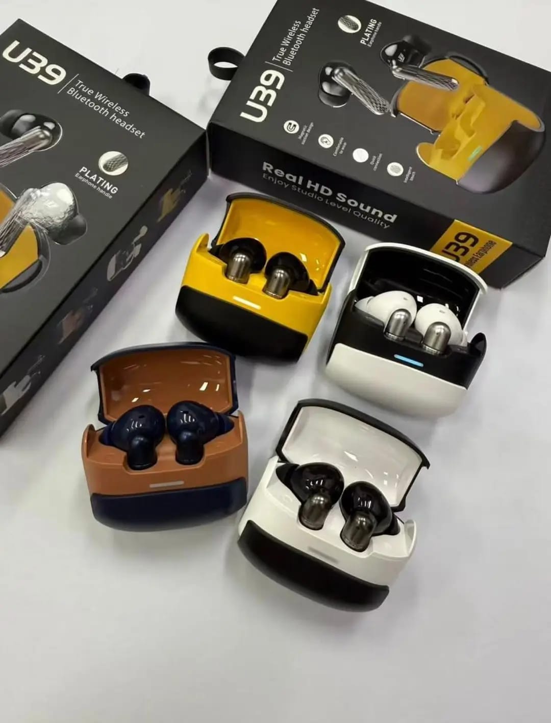 U39 Wireless Bluetooth Earbuds – Deep Bass & HD Sound
