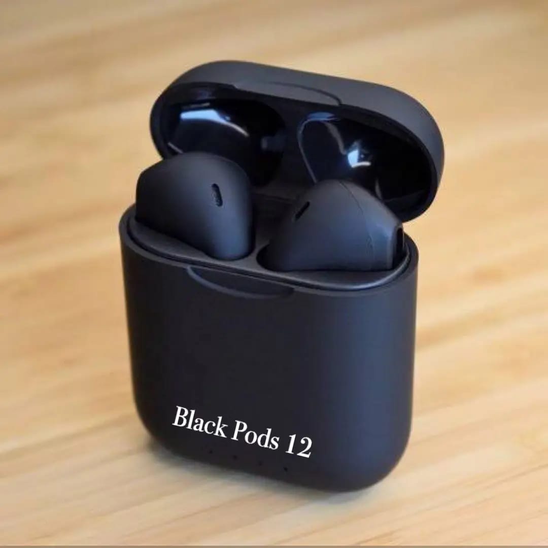 Black Long-Lasting Battery With Fast Charge 1 Earbuds