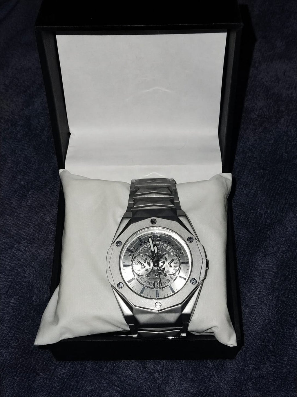 Men’s Luxury Silver Watch