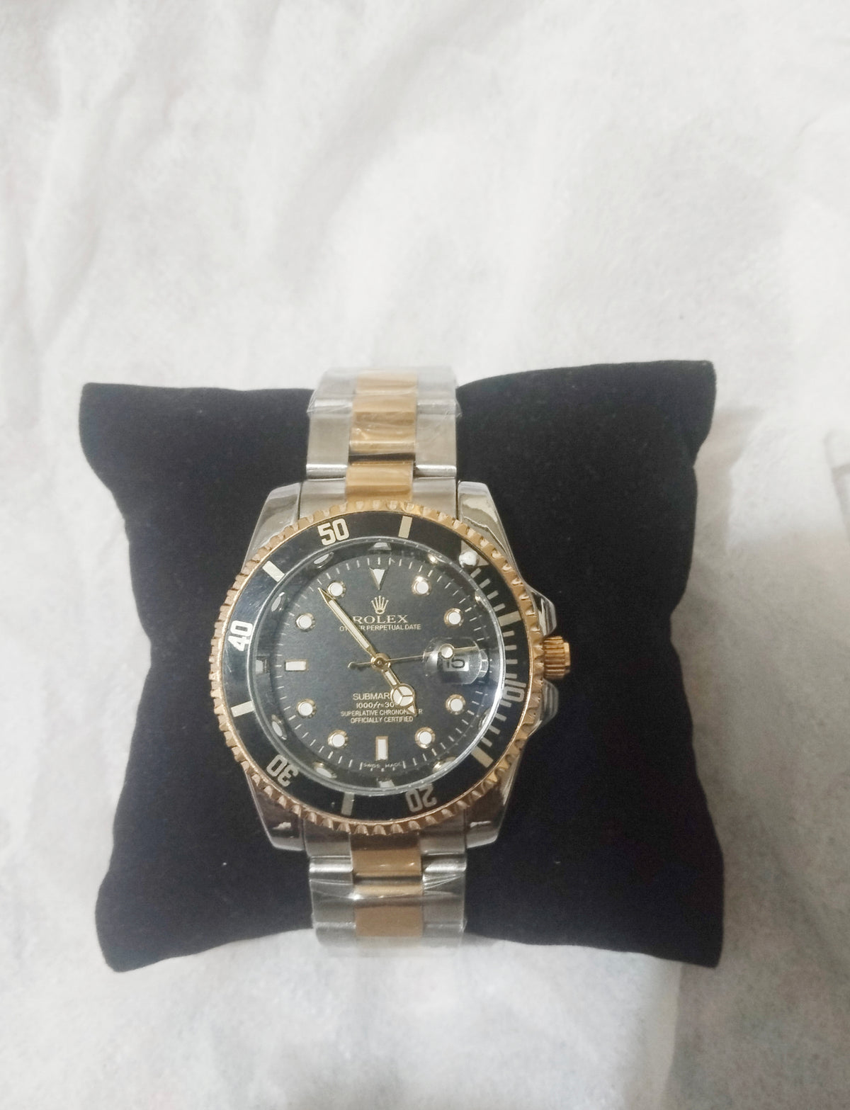 Rolex Submariner Date – Two-Tone Black Dial