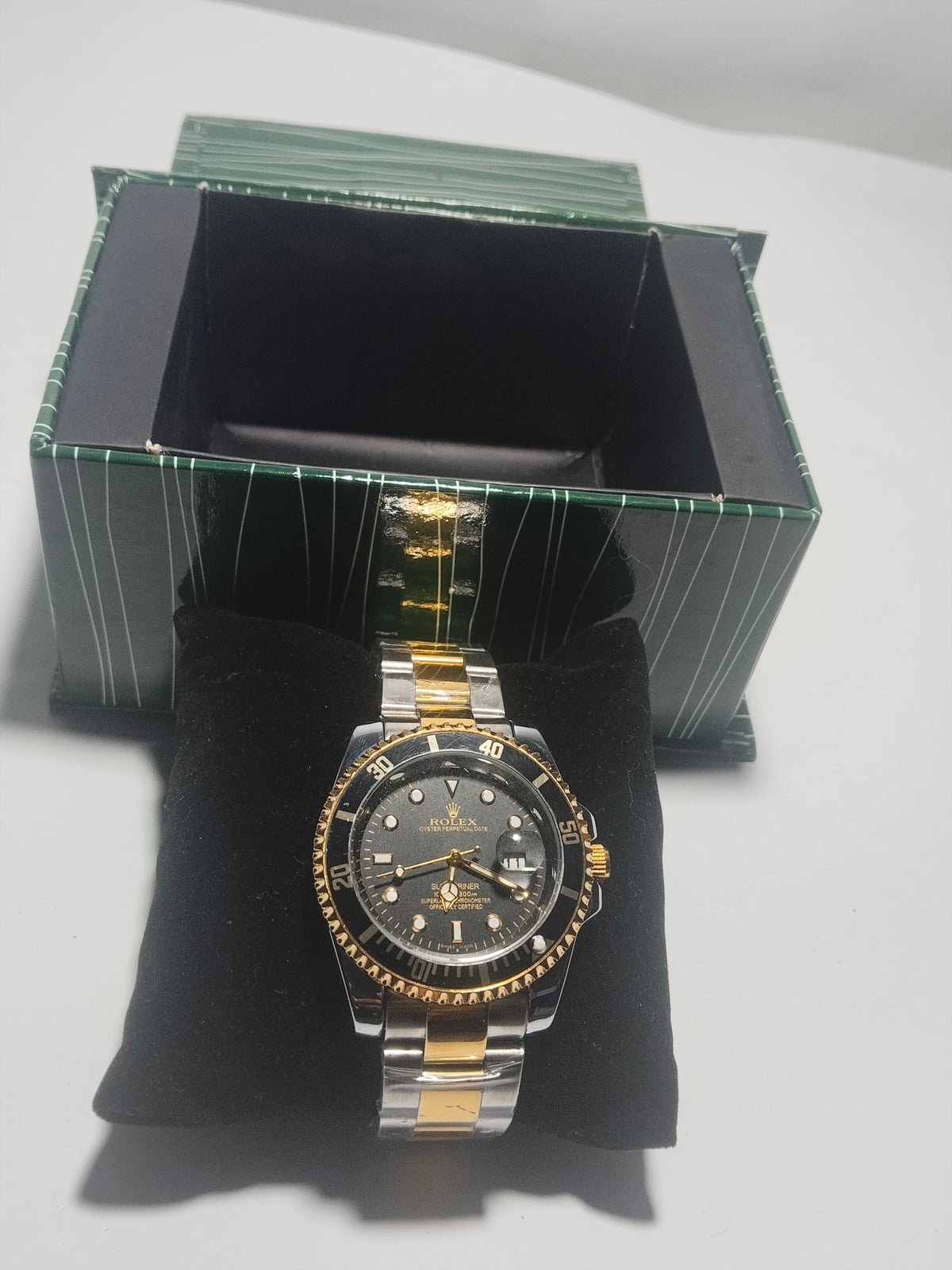 Rolex Submariner Style Two-Tone Watch